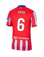 Moške Nogometnih dresov Atletico Madrid Koke #6 Domači 2024-25 Kratki rokavi